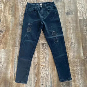 Michael Tyler | Rhinestone Bling Jeans